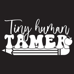 Tiny human tamer svg design