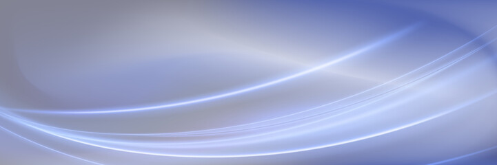 Obraz premium Abstract wavy shapes futuristic banner