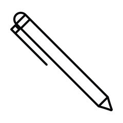 pen icon, page vector, ink illustration