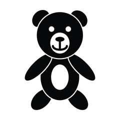 bear cartoon icon, bear vector, cartoon illustration