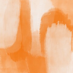 Fototapeta premium Orange Gouache Abstract Painting Background