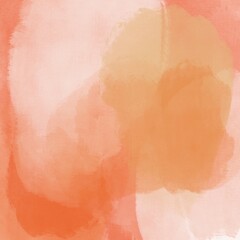 Orange Gouache Abstract Painting Background