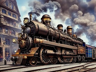 Obraz na płótnie Canvas Train
