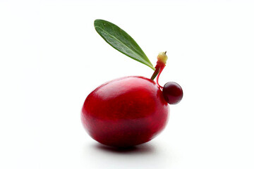 crancherries isolated on white background