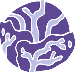 Obraz premium cartoon doodle cabbage