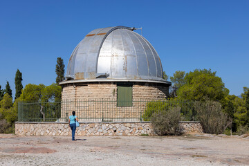 Old Observatory on Mouseion Hill, Athens, Greece