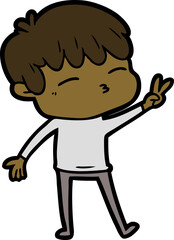 cartoon frustrated man