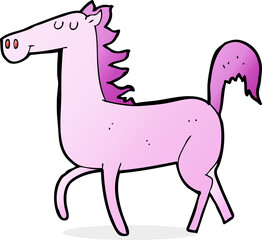 cartoon horse
