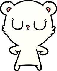 polar bear cartoon