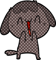cute cartoon dog