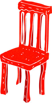 recommend clip art: cartoon old wooden chair