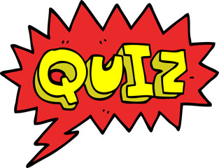 cartoon doodle font quiz