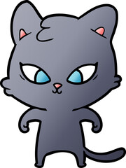 cute cartoon cat