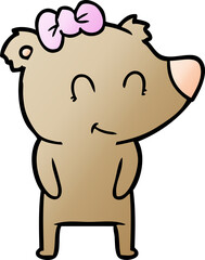 bear cartoon chraracter