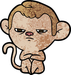 cartoon monkey