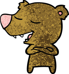 bear cartoon chraracter