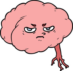 cartoon brain