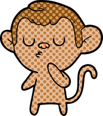 cartoon monkey