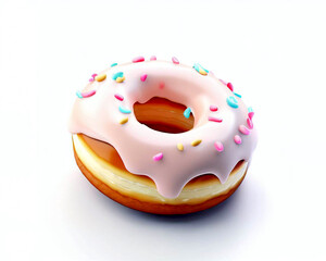 donut isolated on white