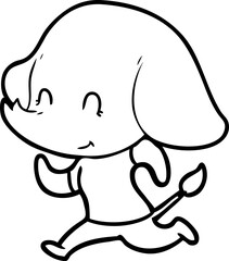 cute cartoon elephant