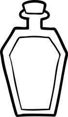 cartoon perfume bottle