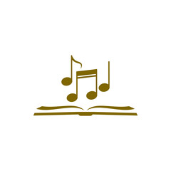 Audio book icon isolated on transparent background