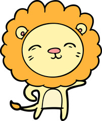cartoon lion