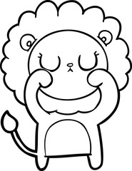 cartoon lion