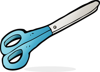 cartoon scissors