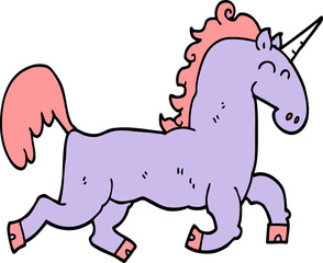 cartoon unicorn
