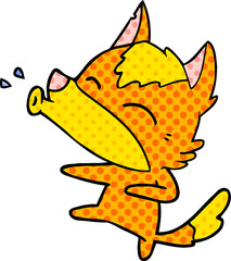 fox cartoon character