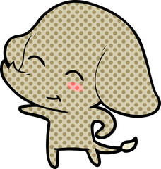 cute cartoon elephant