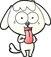 cute cartoon dog