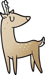 cartoon deer