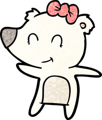 polar bear cartoon