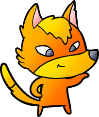 fox cartoon character