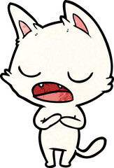talking cat cartoon