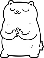 cartoon bear