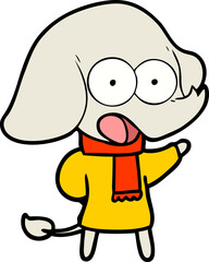 cute cartoon elephant