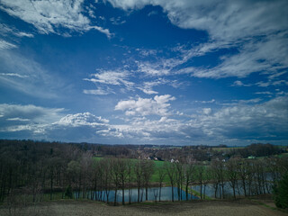 widok na staw © Artur