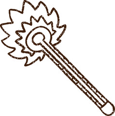 Thermometer Charcoal Drawing