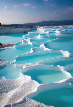 Pamukkale Hot Springs Turkey