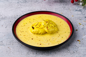 Rasmalai is a popular Bengali sweet delicacy made with Indian cottage cheese or chenna (paneer)...