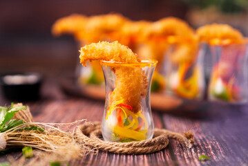 Crispy Fried Prawns 