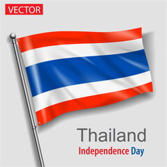 Thailand country flag independence day