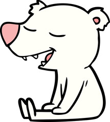 polar bear cartoon