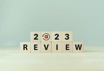 2023 Annual review, business and customer review. Review evaluation time for review inspection...