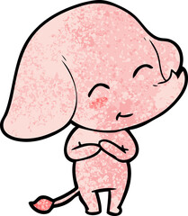 cute cartoon elephant