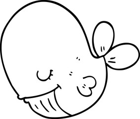 cartoon whale