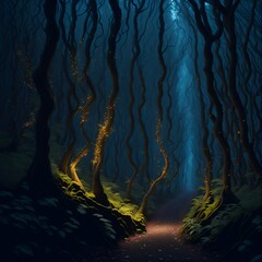 Generative AI Enchanted Forest